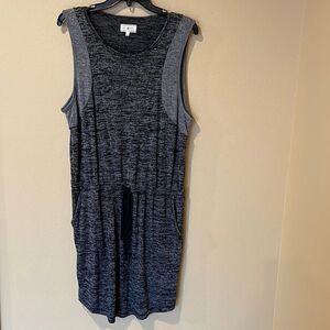 Lou & Grey Tie Front Dress Size L‎